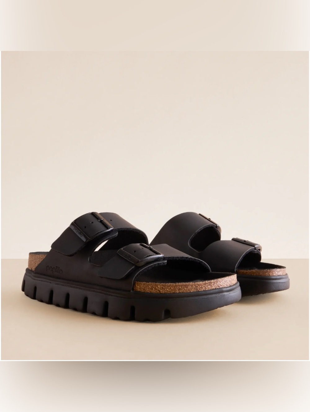 Birkenstock Papillio Arizona Chunky Platform Slide Sandals Size 39 - Picture 10 of 12